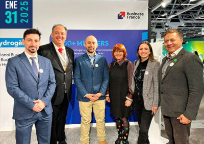 H2V Biobío fortalece vínculos internacionales en Hyvolution Francia 2025