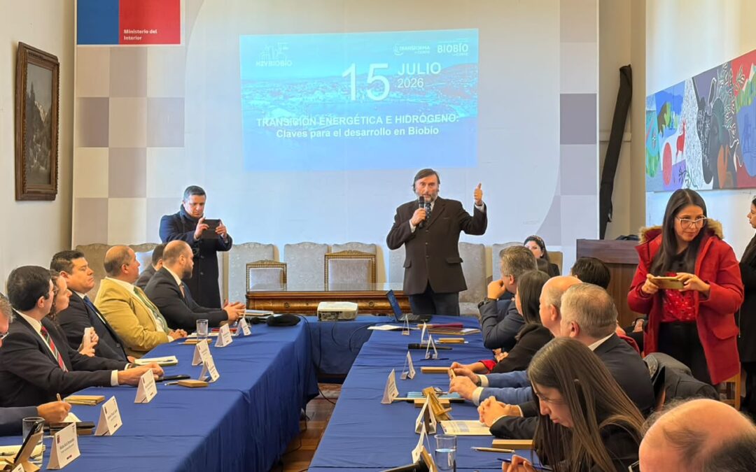 H2V Biobío presenta oportunidades, tendencias y proyectos de transición energética e hidrógeno ante el Gabinete Regional