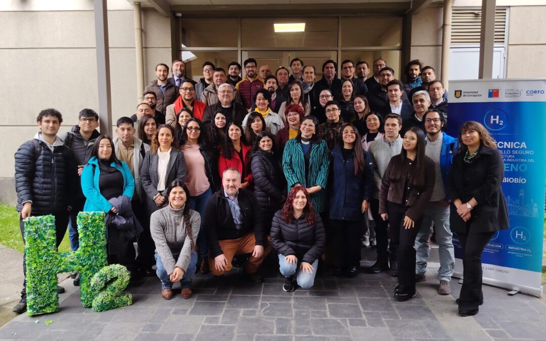 Taller capacitó a profesionales sobre seguridad, infraestructura y oportunidades del hidrógeno verde en la UdeC